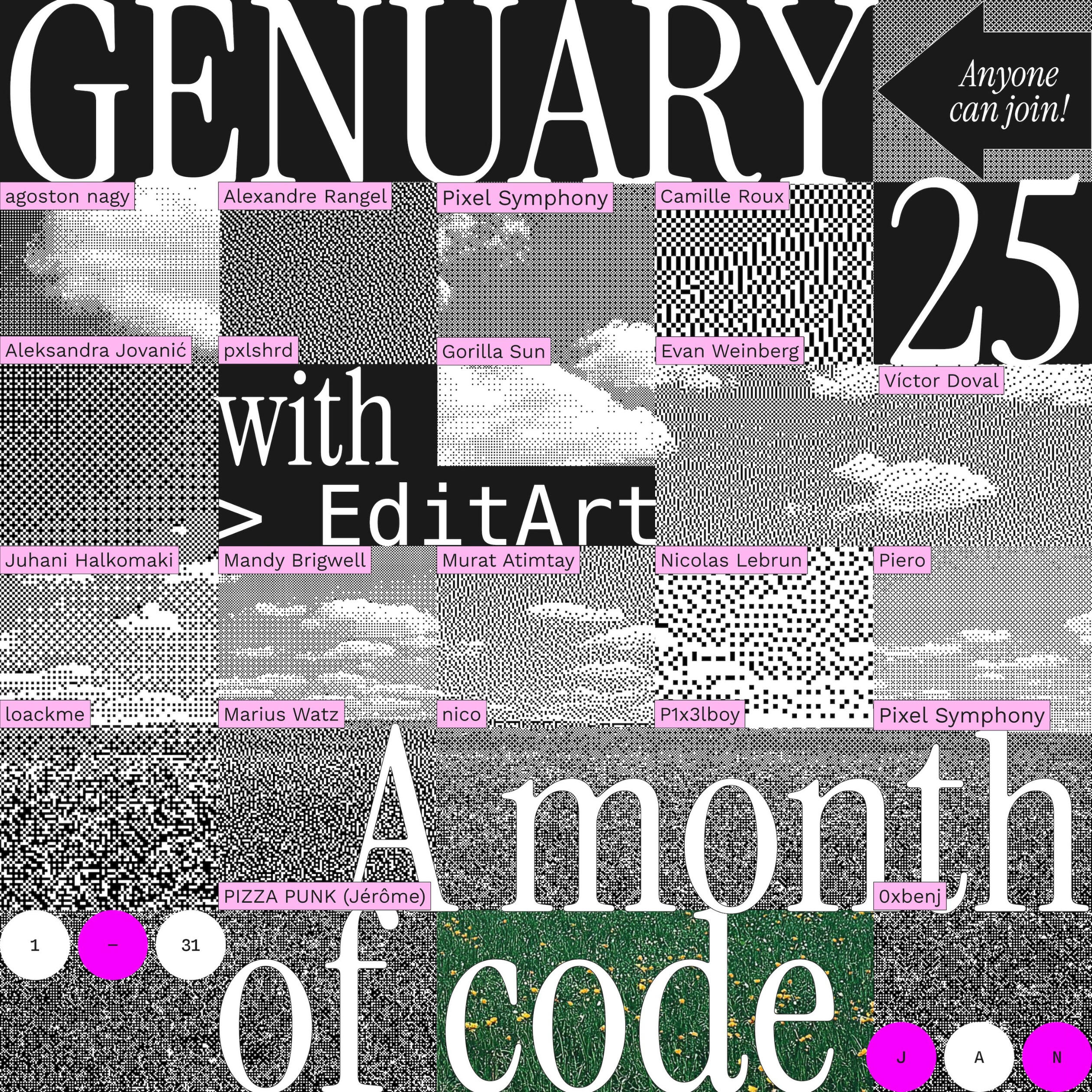 Genuary 25 on EditArt